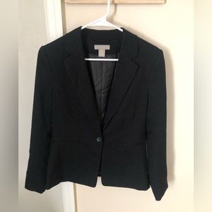 H&M Fitted Black Blazer Size Small